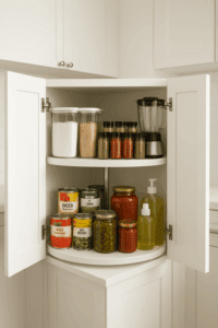 What Do You Put in a Lazy Susan Cabinet